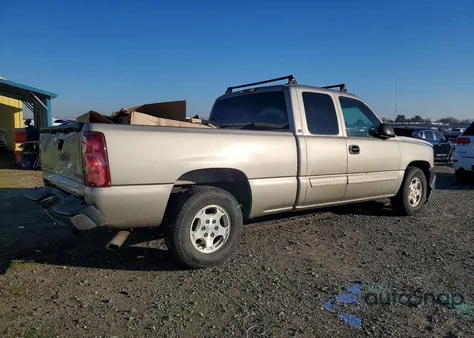 2003 Chevrolet Silverado C1500 из США, поврежденный, VIN 2GCEC19V031143833